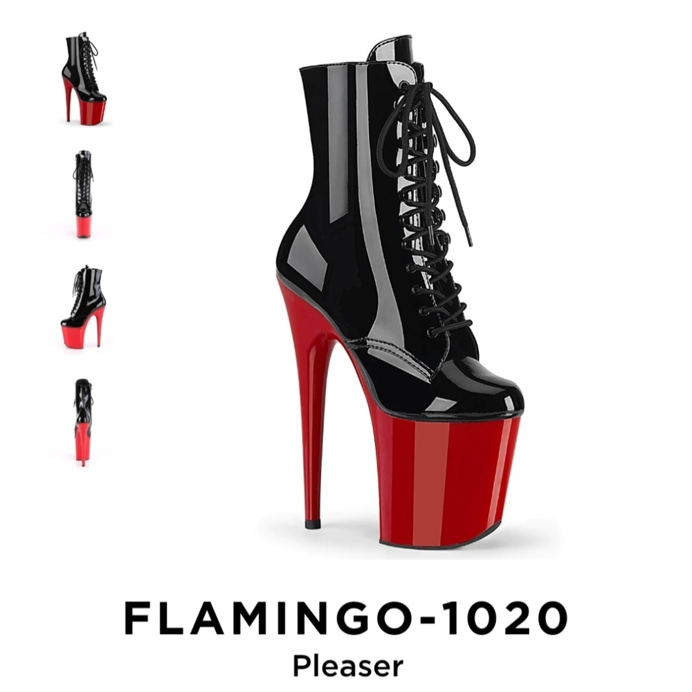 pleaser heels size 8 new Flamingo-1020